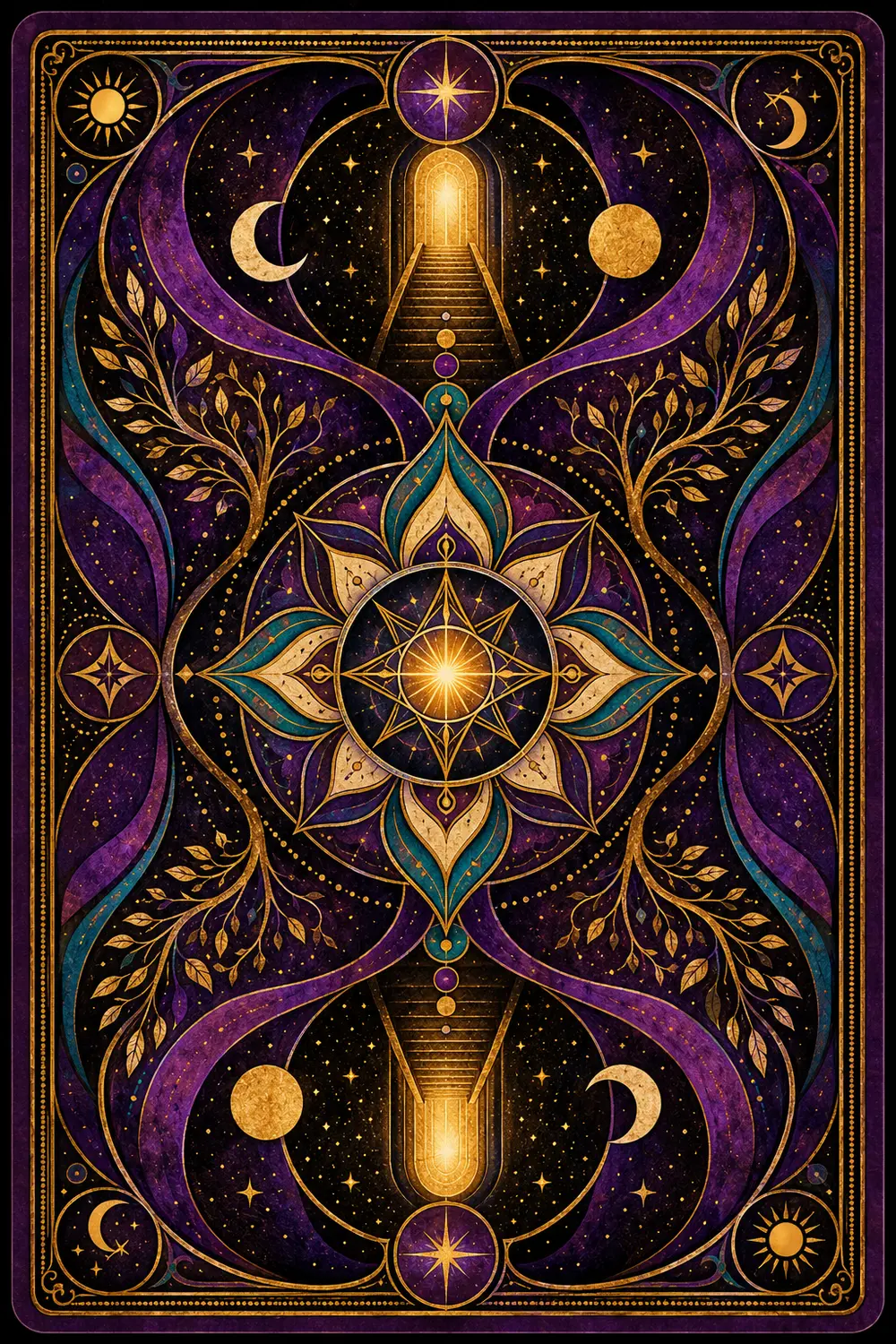 Dos du Tarot de l’Éveil