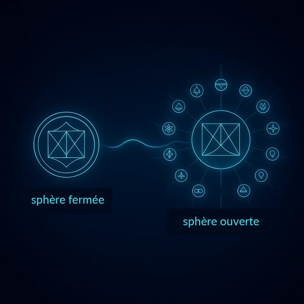 Je me souviens — Sphère fermée et sphère ouverte