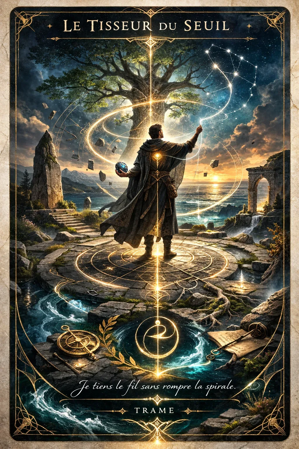 Le Tisseur au seuil — seconde vision
