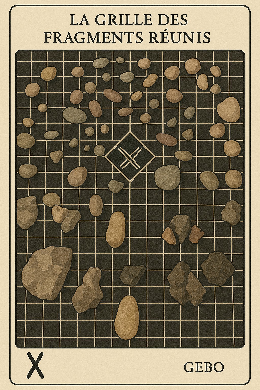 Carte de clôture — La Grille des Fragments Réunis